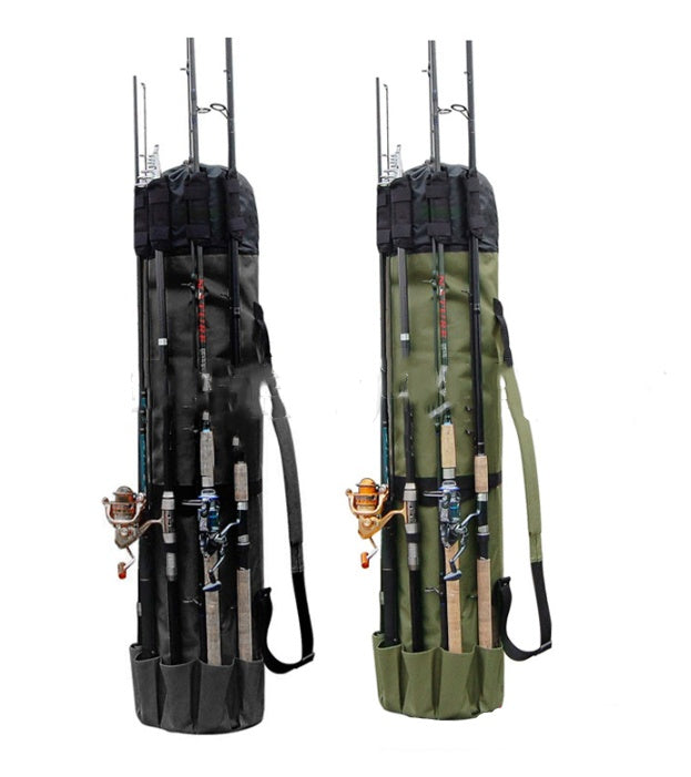 Multi-functional fishing rod package detail view