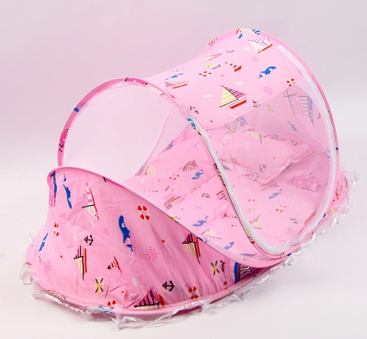 Foldable Baby Bed Net With Pillow Net 2pieces Set product image