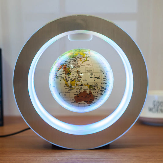 Magnetic Levitation Floating Globe with LED Light Anti-Gravity Desk Decor