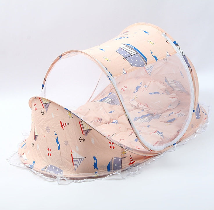Foldable Baby Bed Net With Pillow Net 2pieces Set product image