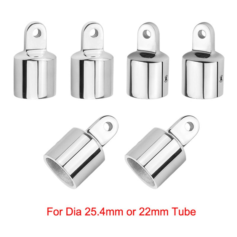 12 PCS Universal 3-Bow Bimini Top Stainless Steel 316 Marine Hardware Set Deck detail view