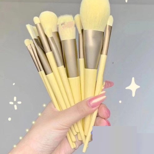 13-Piece Makeup Brush Set – Soft Synthetic Brushes for Foundation, Blush & Eye
