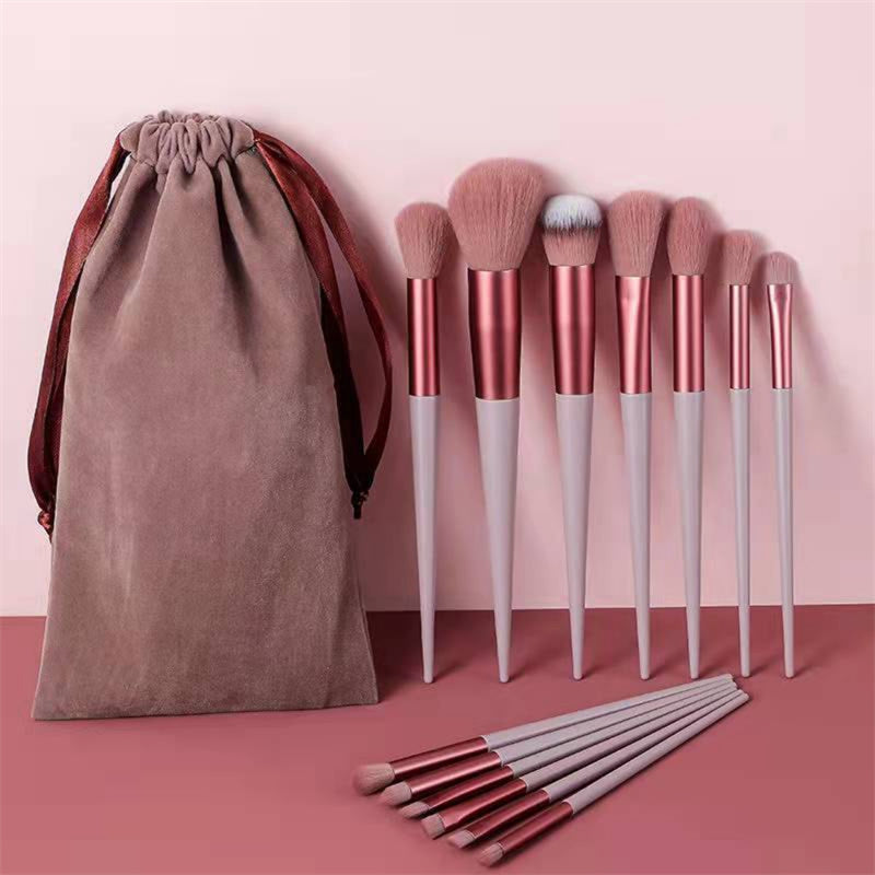 13-Piece Makeup Brush Set – Soft Synthetic Brushes for Foundation, Blush & Eye